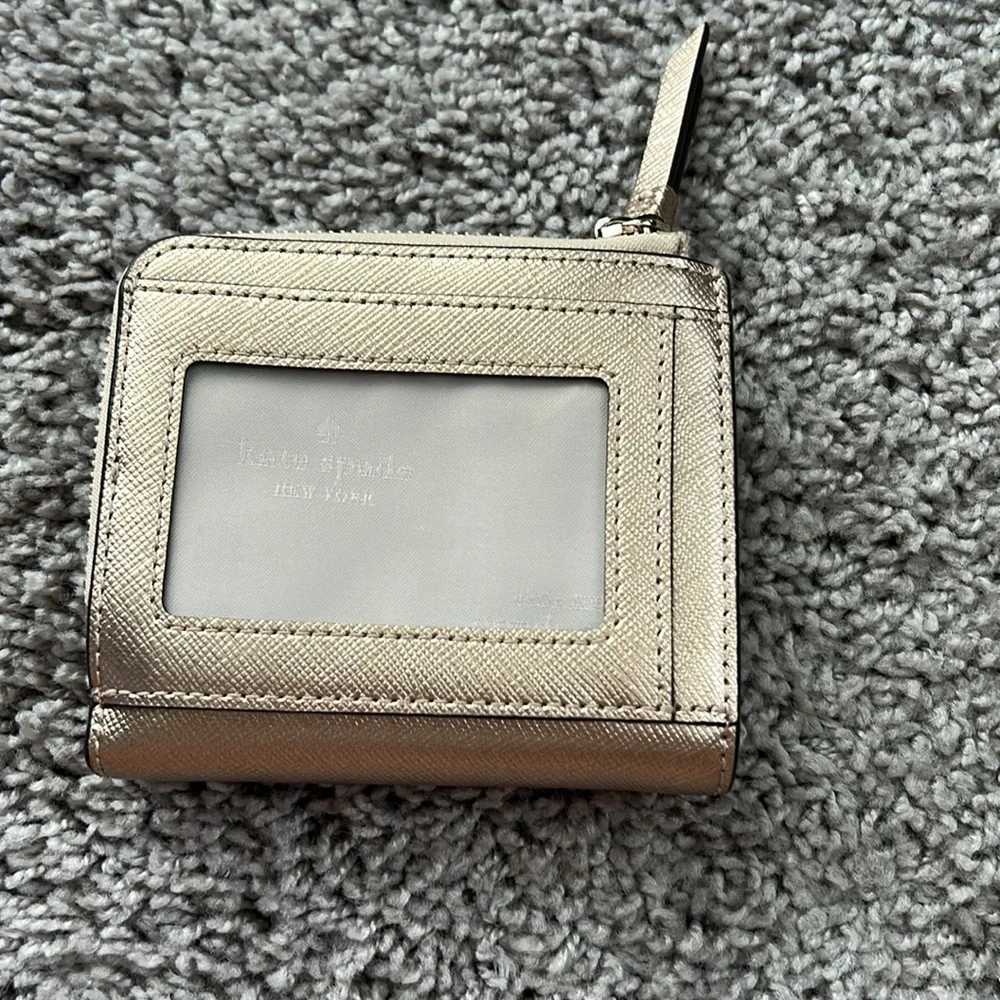 Kate Spade Metallic Gold Wallet